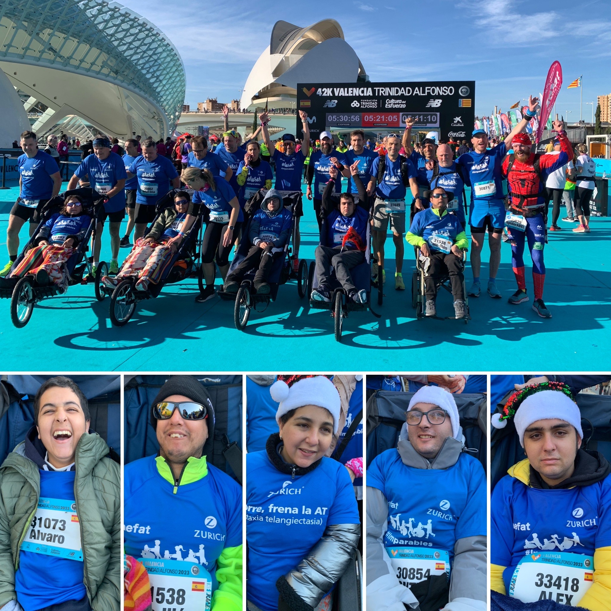 Completado en Valencia nuestro maratón número 26 del Equipo Zurich Aefat