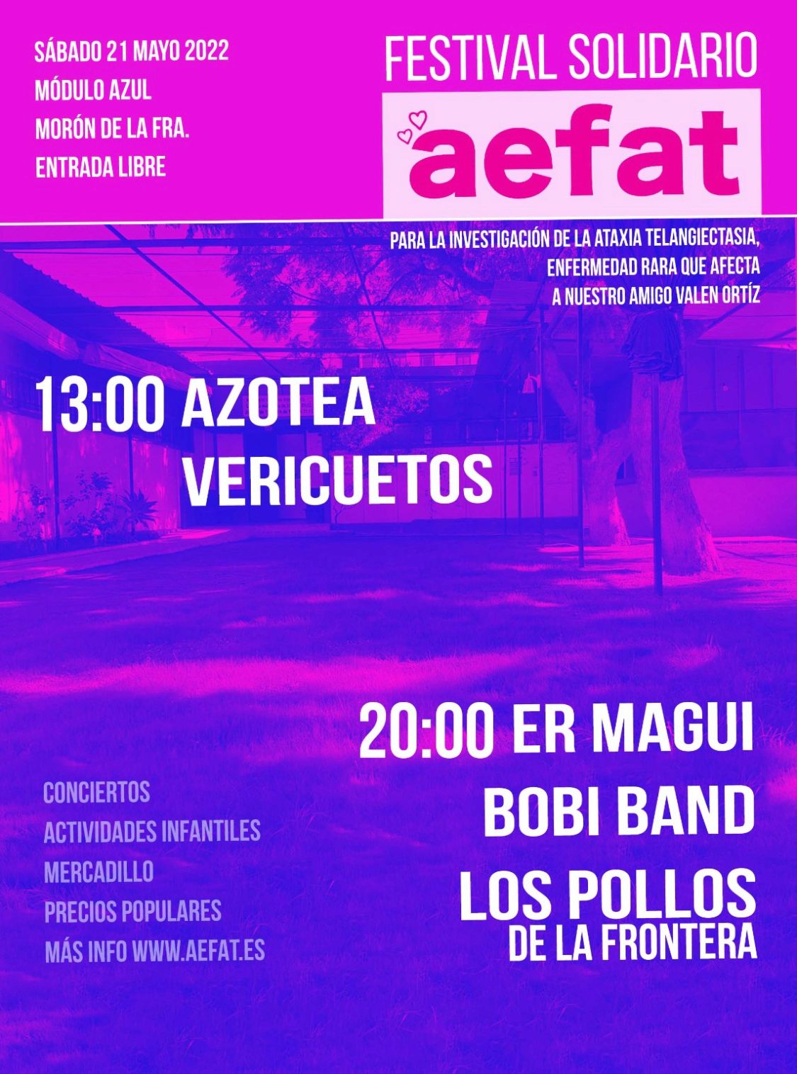 Cartel Festival Aefat Morón Sevilla