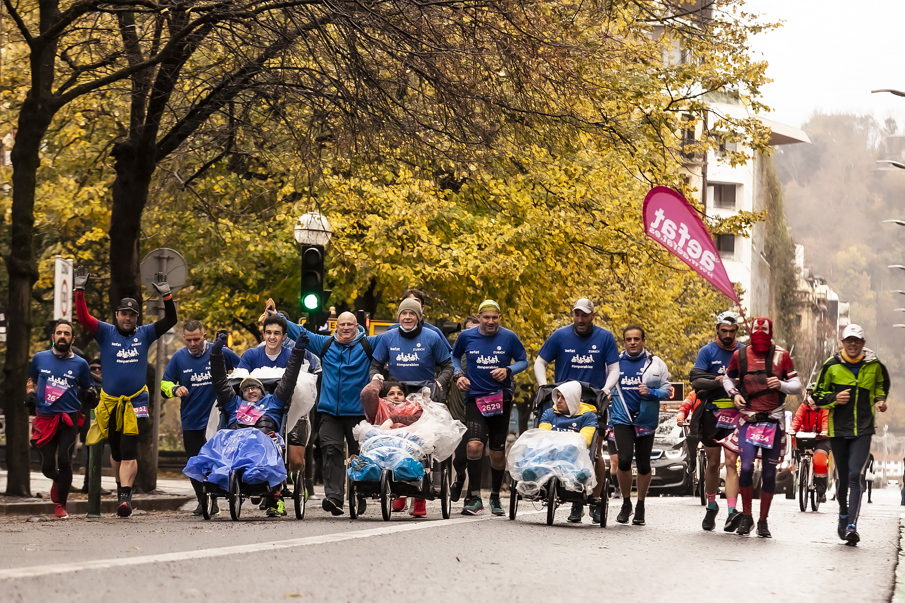 Gonzalo Pérez Aefat Zurich Maratón Donostia 2021 ataxia telangiectasia corredor