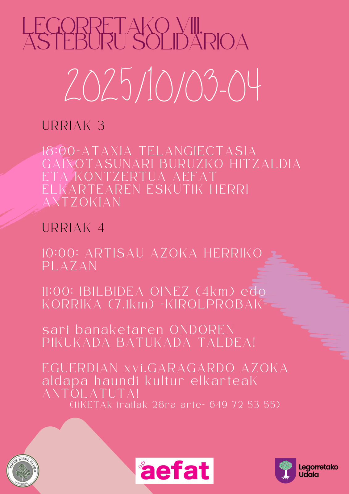 8 fin de semana solidario Legorreta