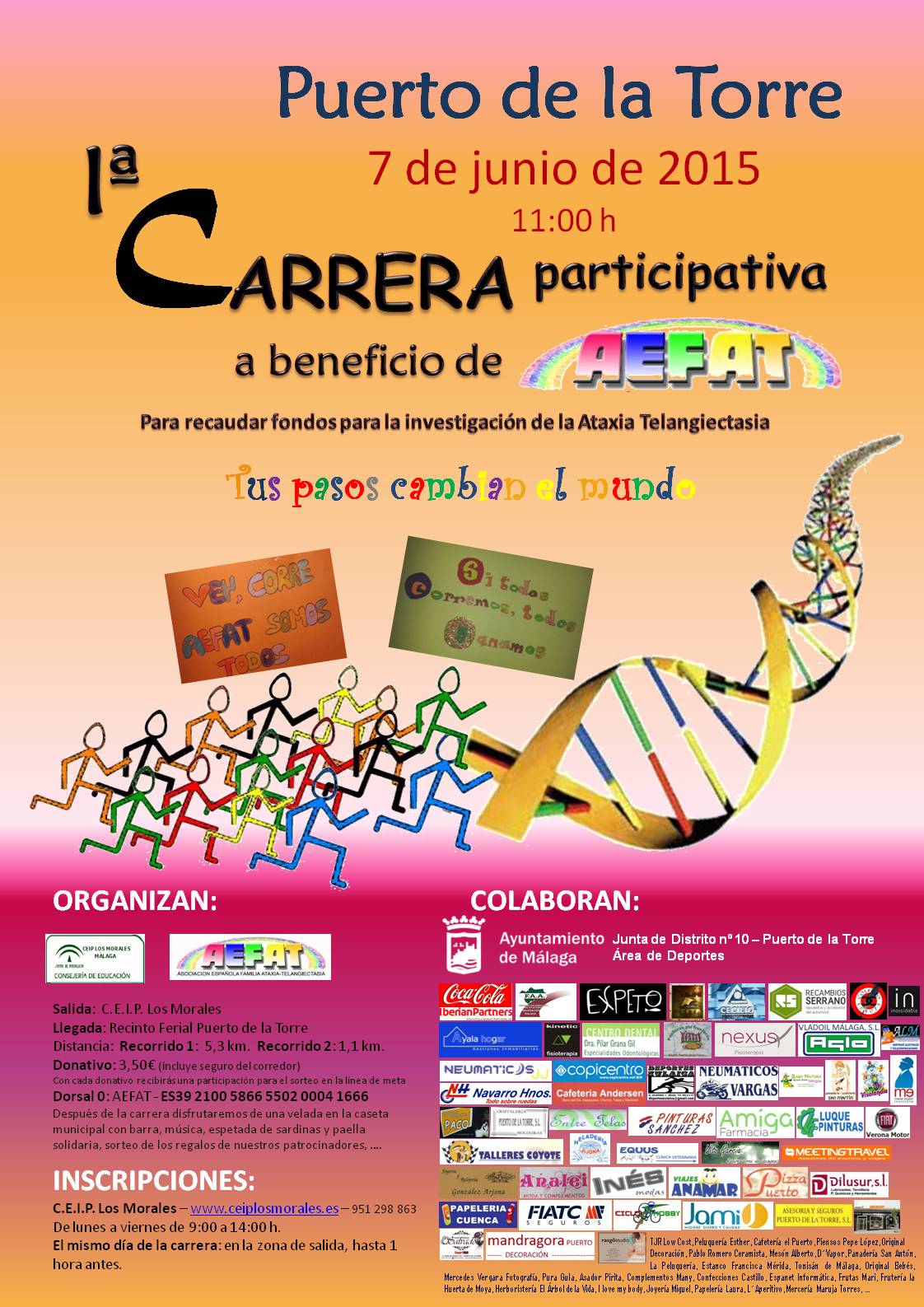 Cartel carrera AEFAT